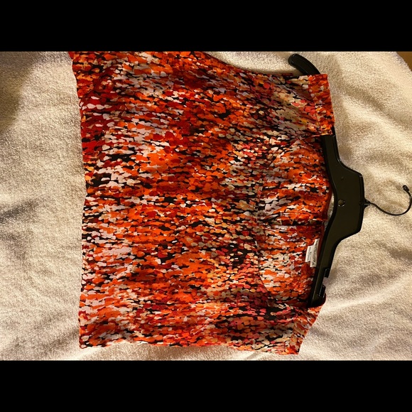Ladies XL dressy tank with sewn in spaghetti strap camisole - Picture 6 of 13